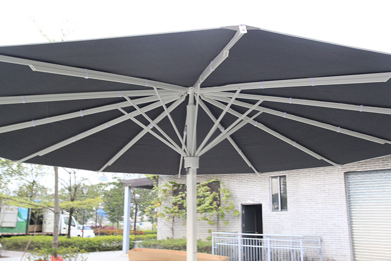 10 Feet 3m Garden  Beach Round  Patio Commercial umbrella with Base and LED