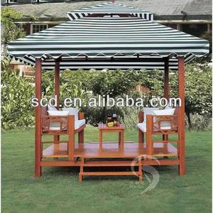 Large Outdoor Wooden Pavilion/Gazebo Bar