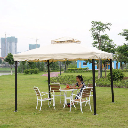 Wholesale Metal Outdoor Garden Gazebo Deluxe Pavilion