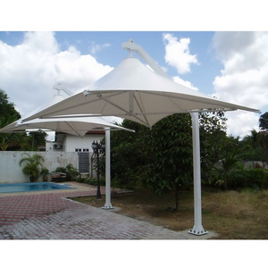 Wholesale UV Resistance Fabric Tent Shade Houses Tensile Architecture Membrane Structure