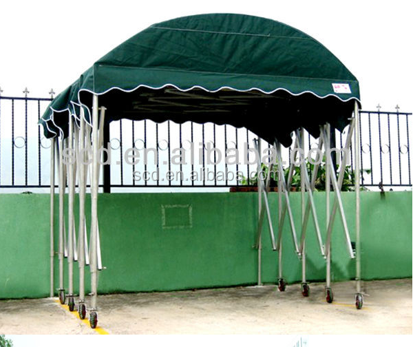 Outdoor General Car Parking Use  Retractable Canopies Garage Push and Pull Event Storage Carports Tent