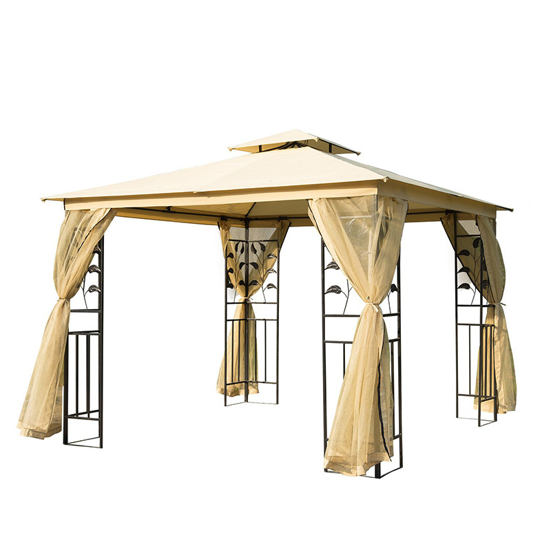 Hot Sale outdoor leisure double roof garden gazebo