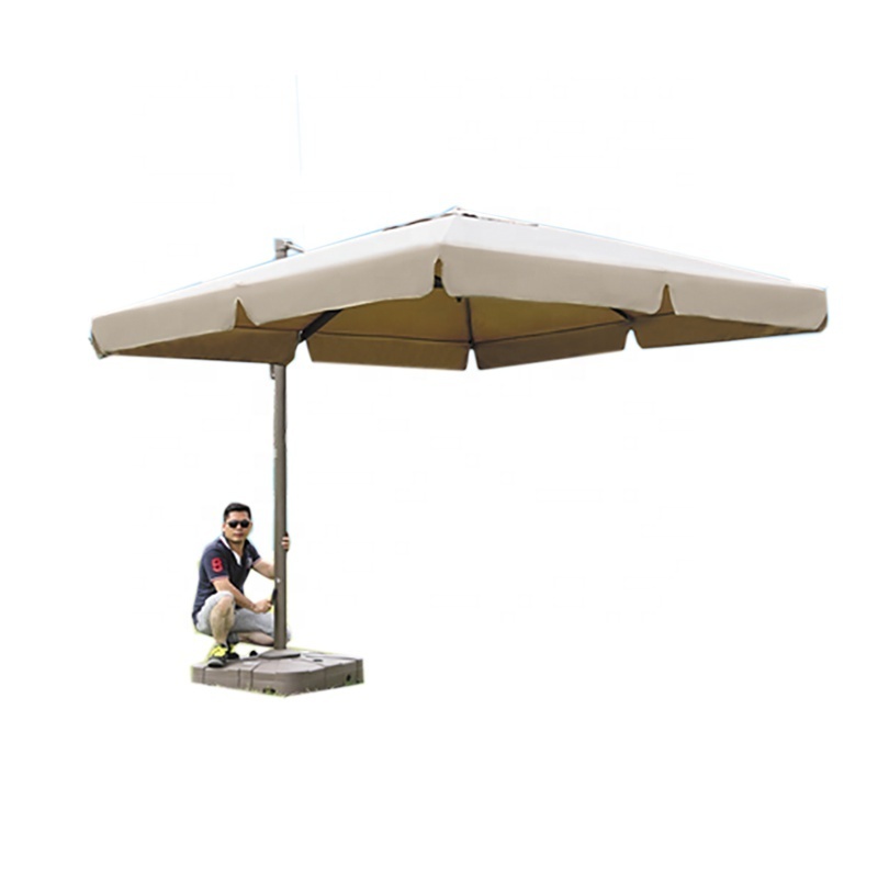 Big Sun Garden Outdoor Used Aluminium Parasol Beach Rome Umbrella