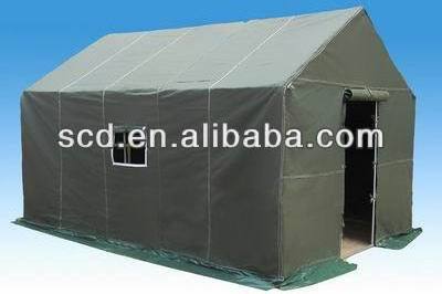 Custom Made Waterproof Fabric Iron Frame relief tent