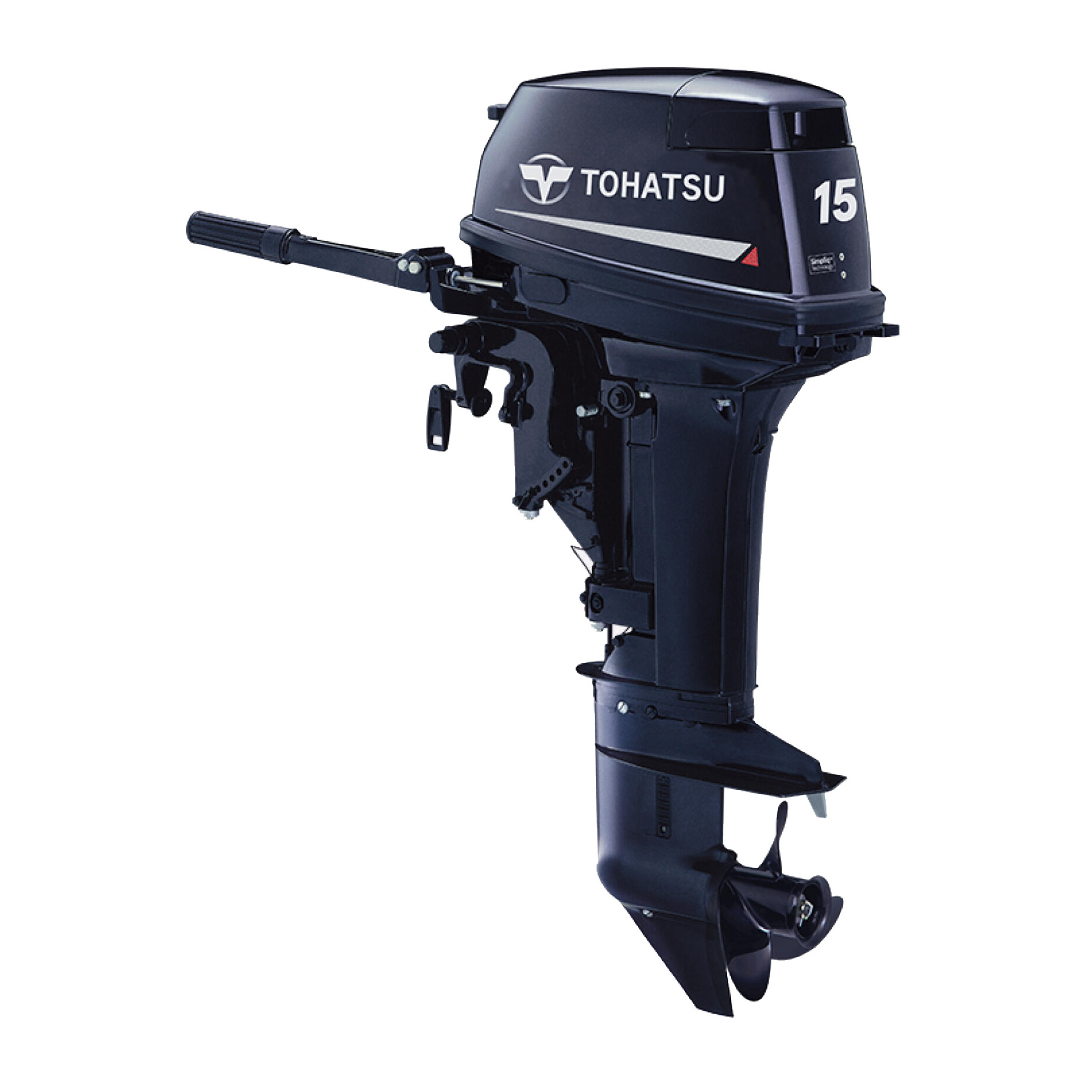 Brand new and in stock Tohatsu 2 stroke 15 hp Tohatsu Outboard Boat Motors M15D2S Outboards Motor