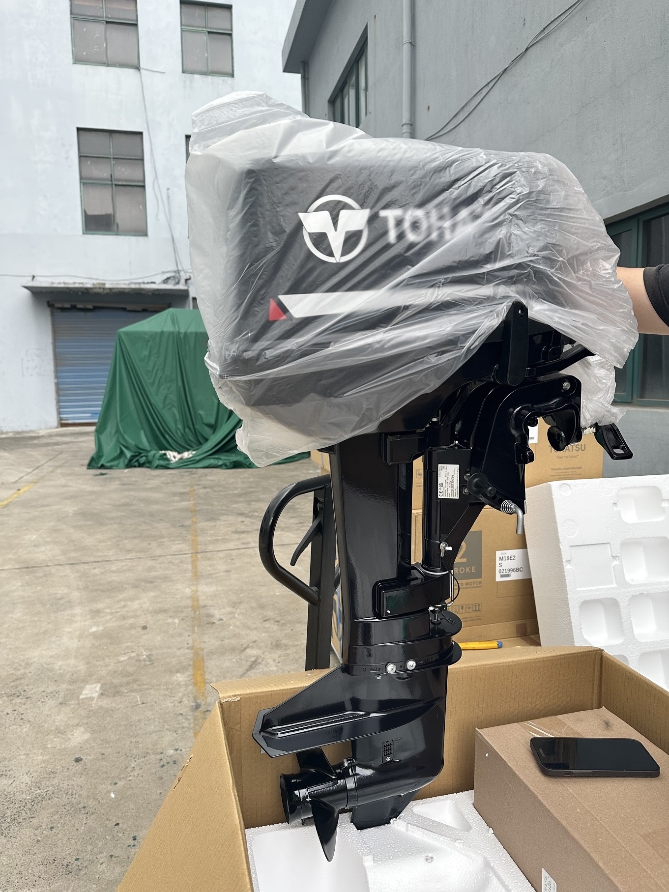 Brand new and high quality Tohatsu 4 stroke 5 hp Tohatsu Outboard Boat Motors MFS5 Outboards Motor