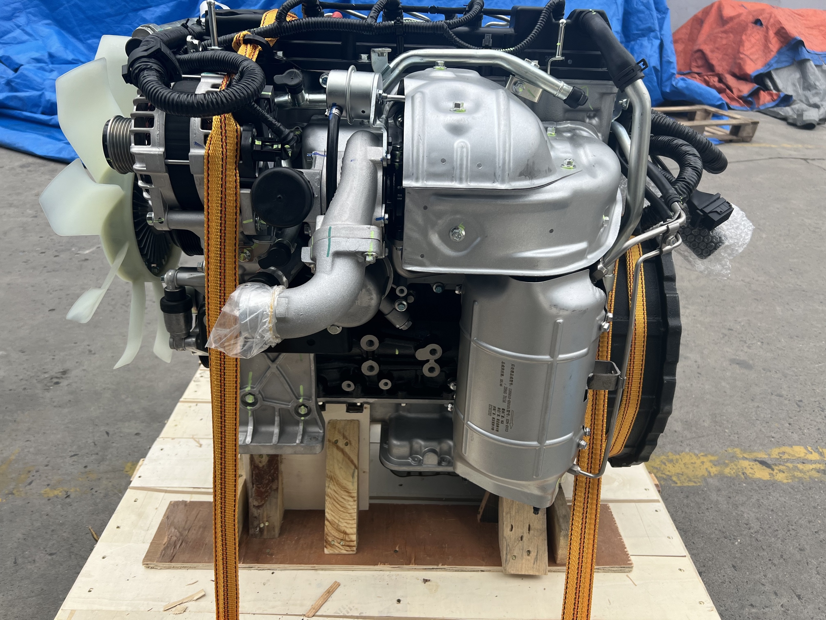 4 cylinder Zd30 series 100hp water cooled Marine Diesel Engine for boat motor