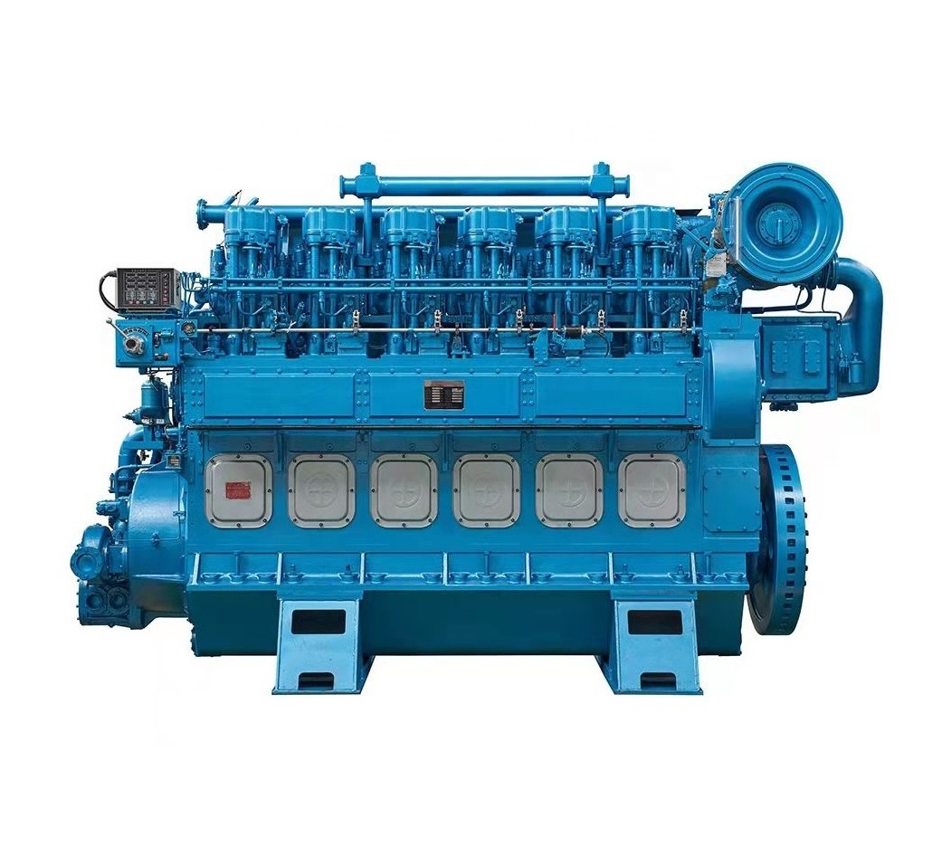 Zichai 1100HP 1000rpm 6210 6210ZLC 6 cylinders medium-speed outboard motor diesel engine for cargo Ship