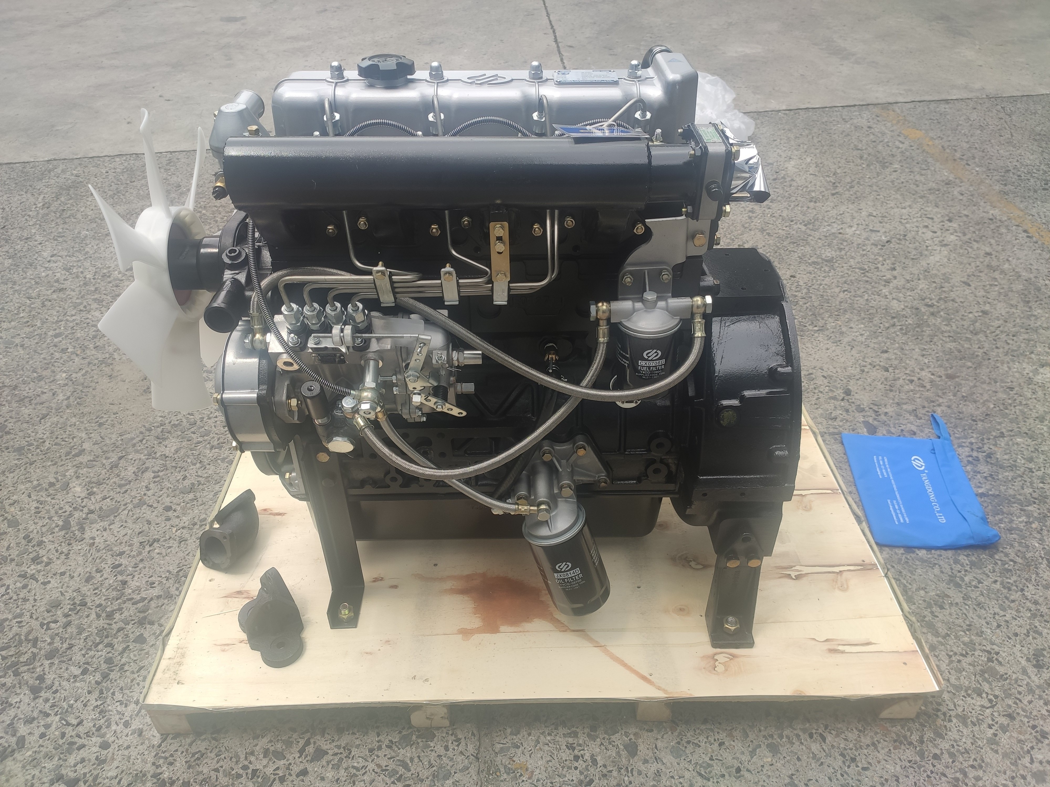 Brand new 4 Cylinder 75hp 2.54L Water-Cooled Yangdong Diesel Engine YSD490ZL