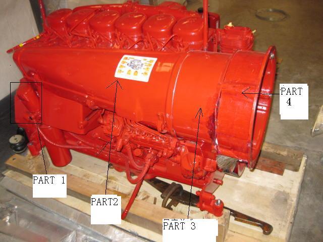 Brand new  6 cylinder 6.128L Deutz BF6L913 air cooled engine