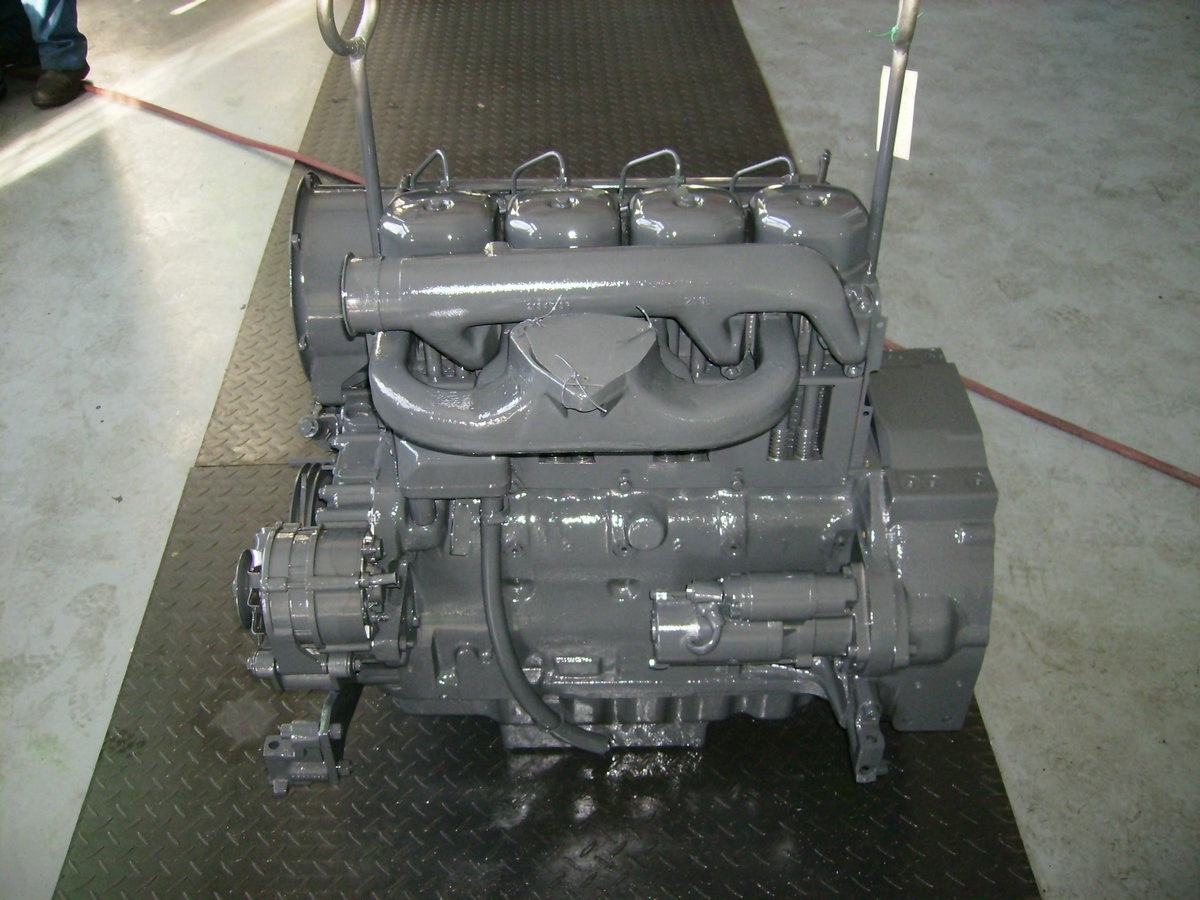 original 47hp Deutz 4 strokes 4 cylinders air cooling marine diesel engine F4L913 Series