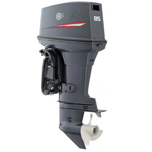 Genuine yamahas complete new 2 stroke 85AETL boat motor 85HP for outboard engine