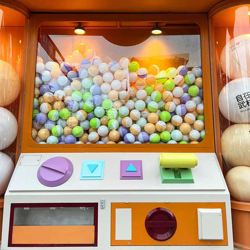 Lucky draw machine Wholesale coin-operated arcade game large egg twisting large size vending machine interactive amusement