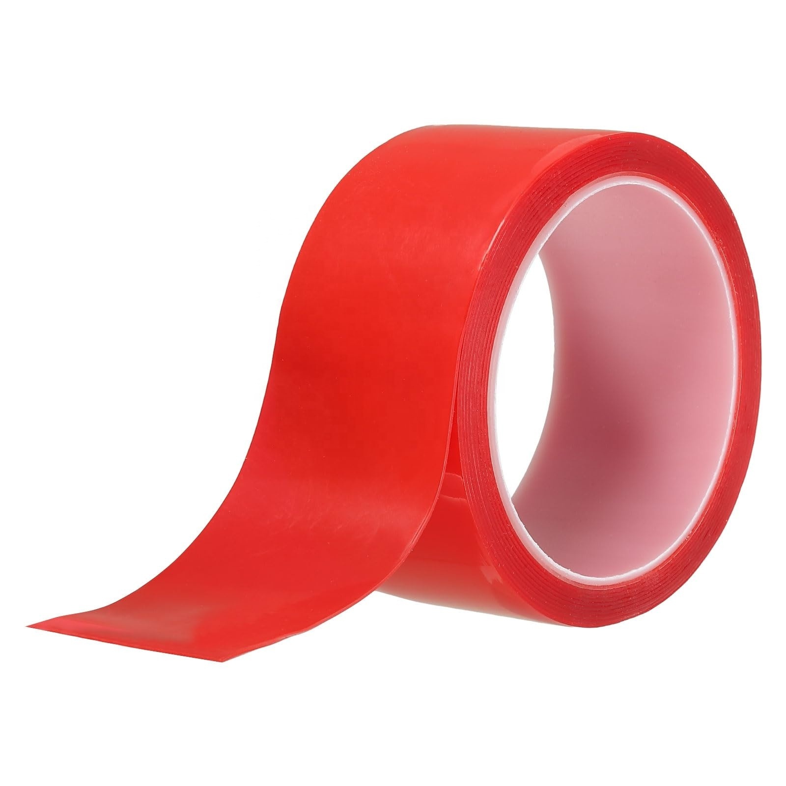 Reusable Removable Tape Double-Side Mounting Red Nano Release Film Clear Strong Heat Resistance Acrylic Foam Tape