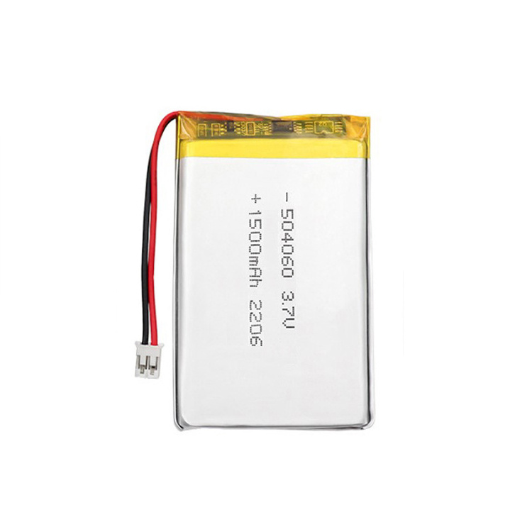 3.7V 1500mAh 5.55Wh lipo battery 504060 lithium polymer batteries for digital products