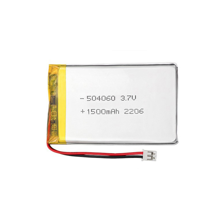 3.7V 1500mAh 5.55Wh lipo battery 504060 lithium polymer batteries for digital products