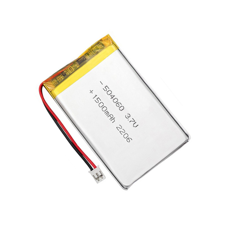 3.7V 1500mAh 5.55Wh lipo battery 504060 lithium polymer batteries for digital products