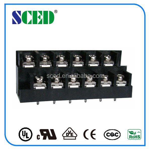 heavy duty panel mount relay barrier terminal block connectors