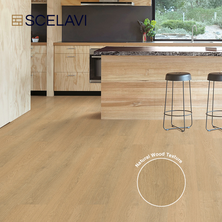 Spc Floor In Pvc Click Luxury Vinyl Plank Flooring 8Mm Self-Adhesive Vinyl Floor