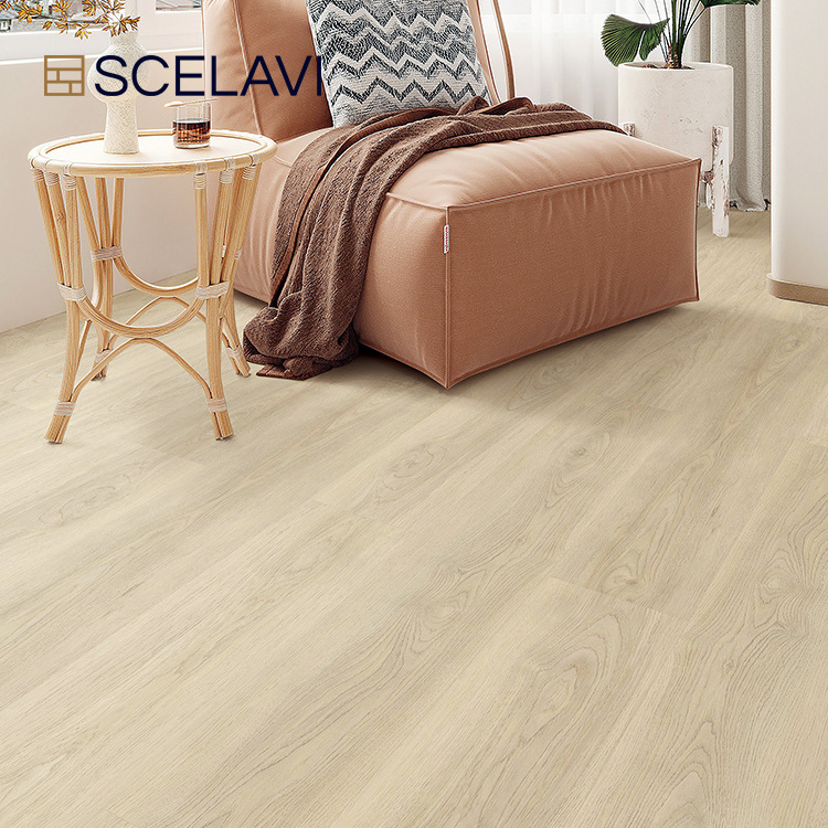 23x152cm Wholesale Customized 0.55Mm Wear Layer Uv Coating Lvt Wood Grain Bathroom Waterproof Peel And Stick Floor Tiles