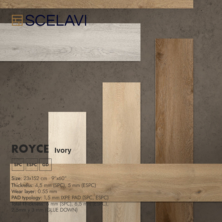 Luxury Click Vinyl Tiles 2Mm 3Mm Glue Down Plank Floor Tile Pvc Plastic Piso De Spc Wholesale Grain Lvt Pvc Vinyl Flooring Tile