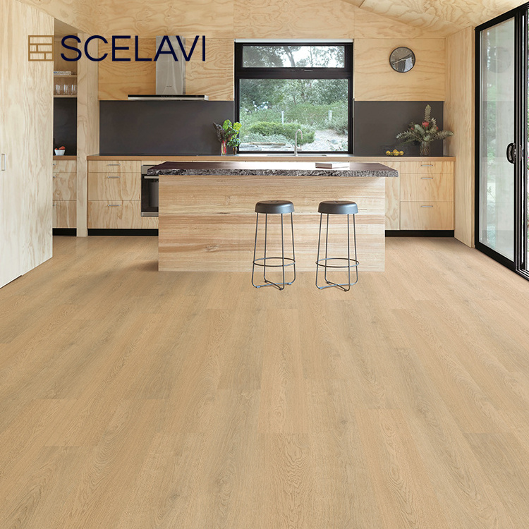 Spc Floor In Pvc Click Luxury Vinyl Plank Flooring 8Mm Self-Adhesive Vinyl Floor