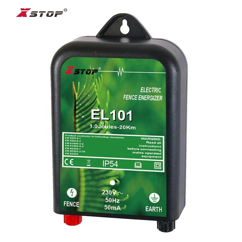 Fence Energizer Alternating Current Power Electric Fence Controller for Farm Cattle EL101