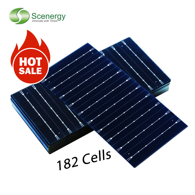 Scenergy Solar 182mm Monocrystalline silicon battery cells 10bb Big Size perovskite solar cell