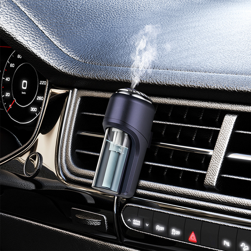 SCENTA Refillable Luxury Perfume Car Vent Clip Air Freshener Spray Custom Logo Auto Small Electric Liquid Car Air Freshener