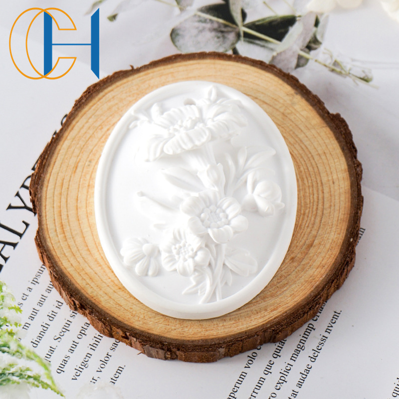 C&H Unique Animal Luxury Gypsum Embossed Eco-friendly Private Label Aromatherapy Fresh Air Diffuser Scented Tablets Hanger