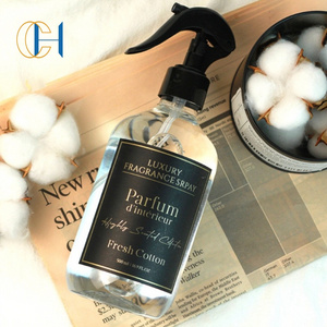 C&H Wholesale Luxury Custom Home Fragrance Alcohol Free Air Freshener Fragrance Deodorizer Glass Bottle Mist Room Spray