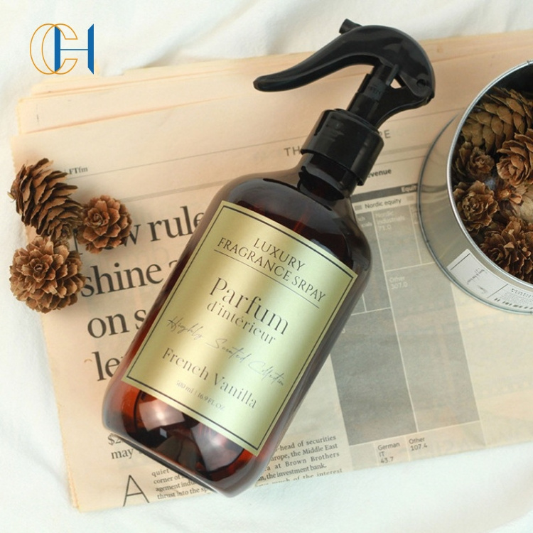 C&H Wholesale Luxury Custom Home Fragrance Alcohol Free Air Freshener Fragrance Deodorizer Glass Bottle Mist Room Spray