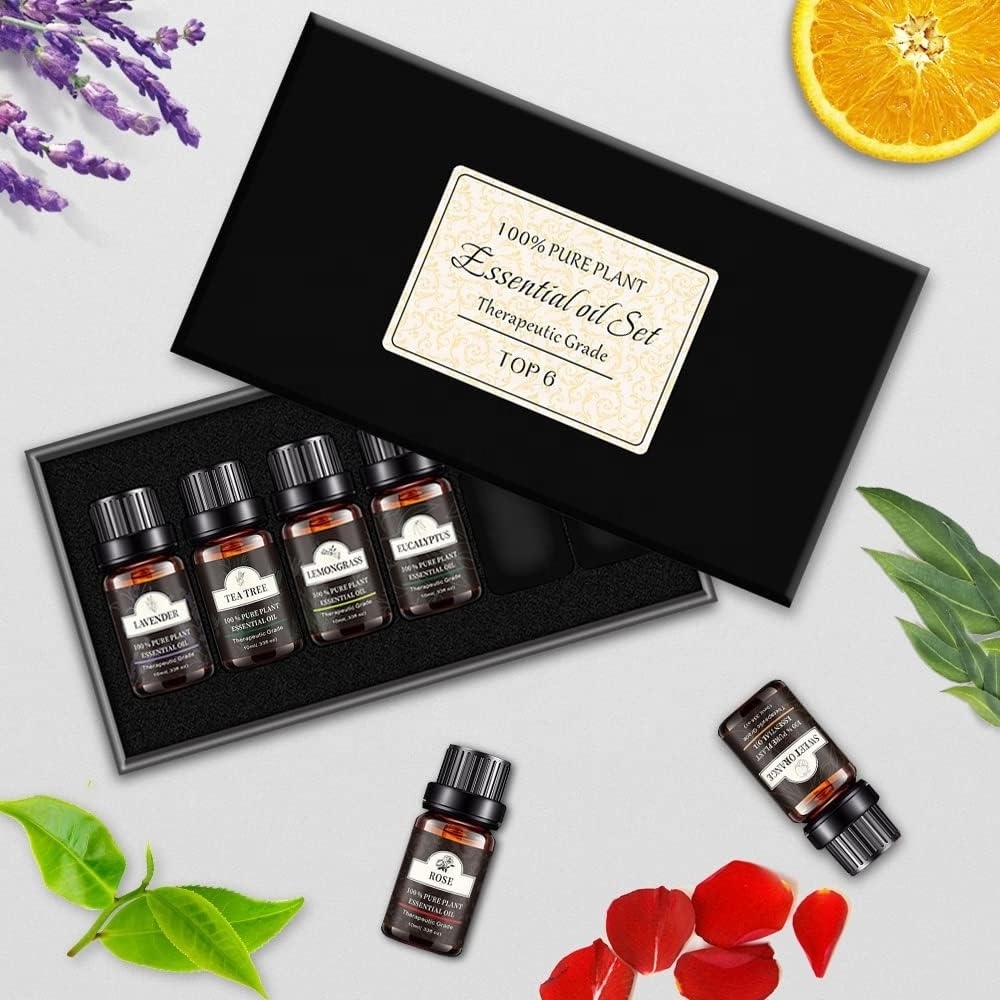 OEM Private Label 100% Pure Aroma Essential Oil Set High Quality Natural Essential Oils 20 Pack Fragrance Oils for Diffuser