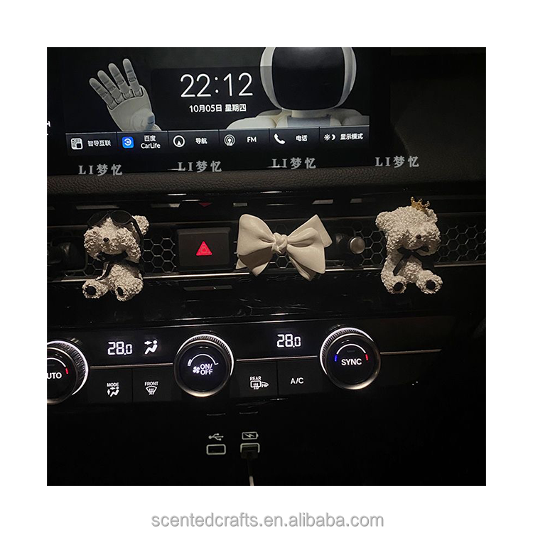 Handmade Car Aroma Air Diffuser Car Air Freshener Home Decoration Car Essential Oil Diffuser Stone