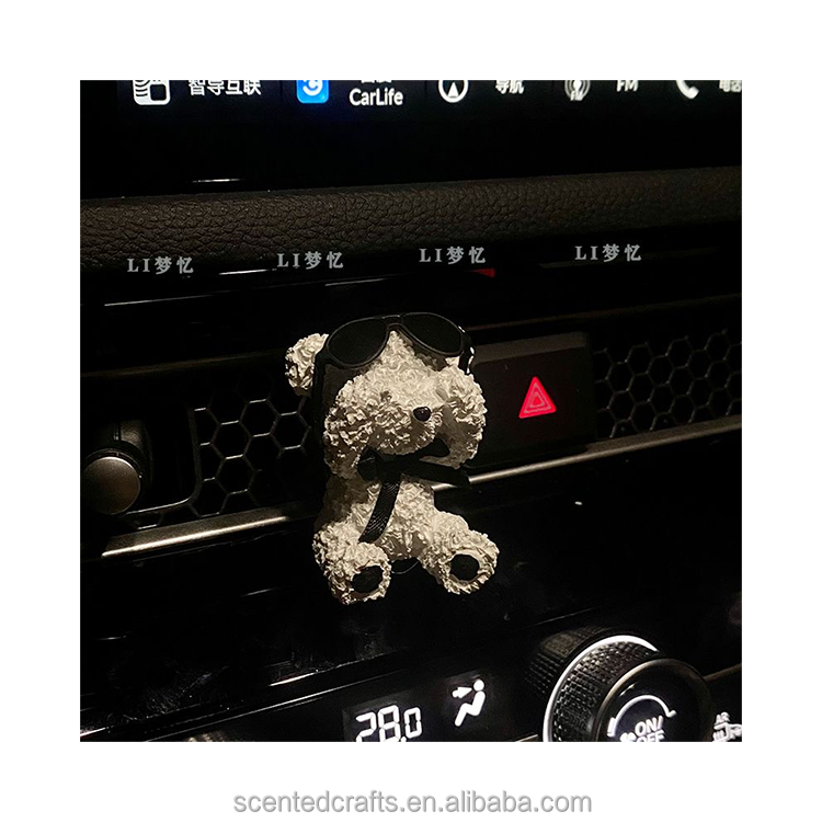 Handmade Car Aroma Air Diffuser Car Air Freshener Home Decoration Car Essential Oil Diffuser Stone