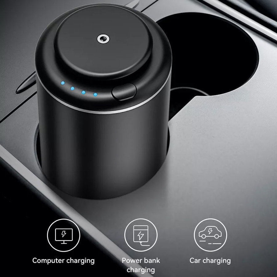 SCENTA Wholesale Luxury Wireless Mini Portable Usb Essential Oil Scent Machine Waterless Car Aroma Diffuser