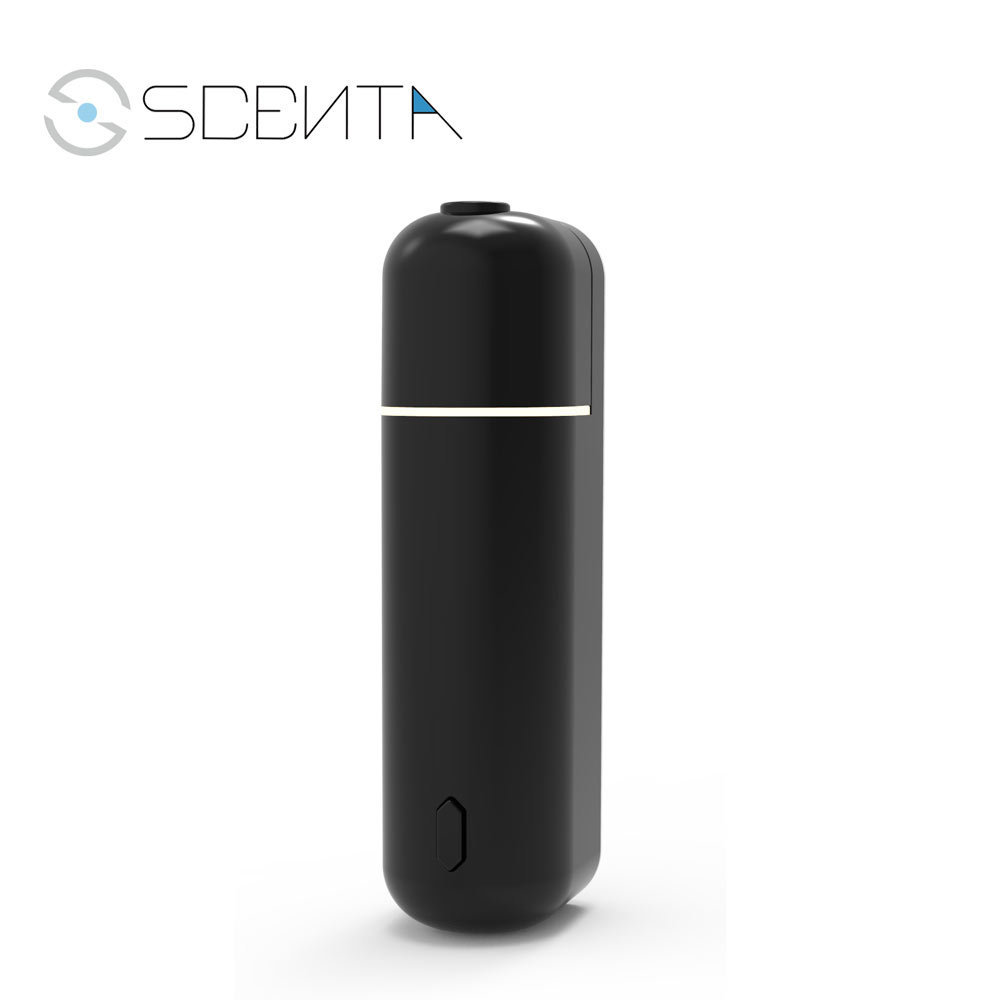 SCENTA Private Label Rechargeable Wireless Ultrasonic Car Diffuser Vent Clip Fragrance Oil Electric Air Freshener Car