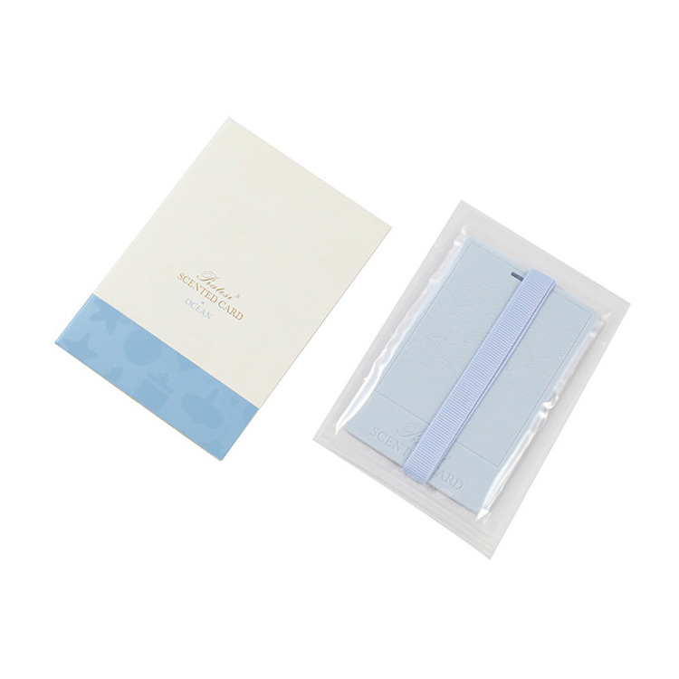 Hot Sale Wardrobe Closet Hanging Perfume Aromatic Air Freshener Scented Plastic Card Fragrance EVA Card