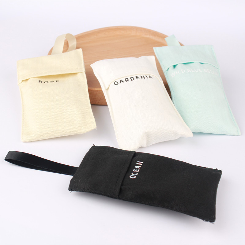 Manufacturer Price Custom Logo Size Scented Linen Cloth Sachets Home Drawer Closet Fragrance Bag Sachet