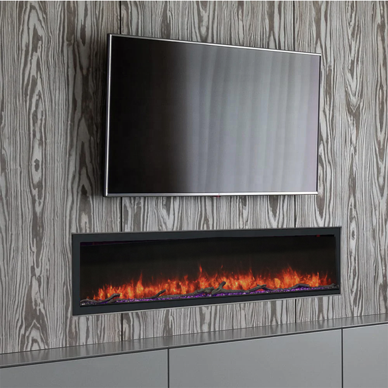 Competitive Price 60 Inch Linear Electric Fireplace Small Built In Electric Fireplace