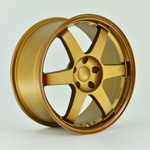 Japanese Light Weight Car Alloy Wheel 18 Inch Aluminium Rims For JDM VIP Modification Tech Pcd 5*112/114.3 73.1/66.6CB