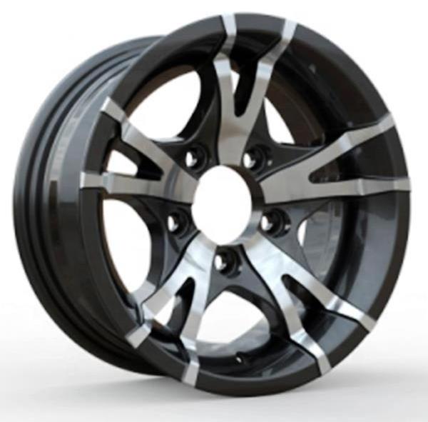 Deep Dish Best Selling High Quality11 12 13 14 Inch Trailer Wheels Boat Trailer  Wheels Tires Concave Jerry Huang