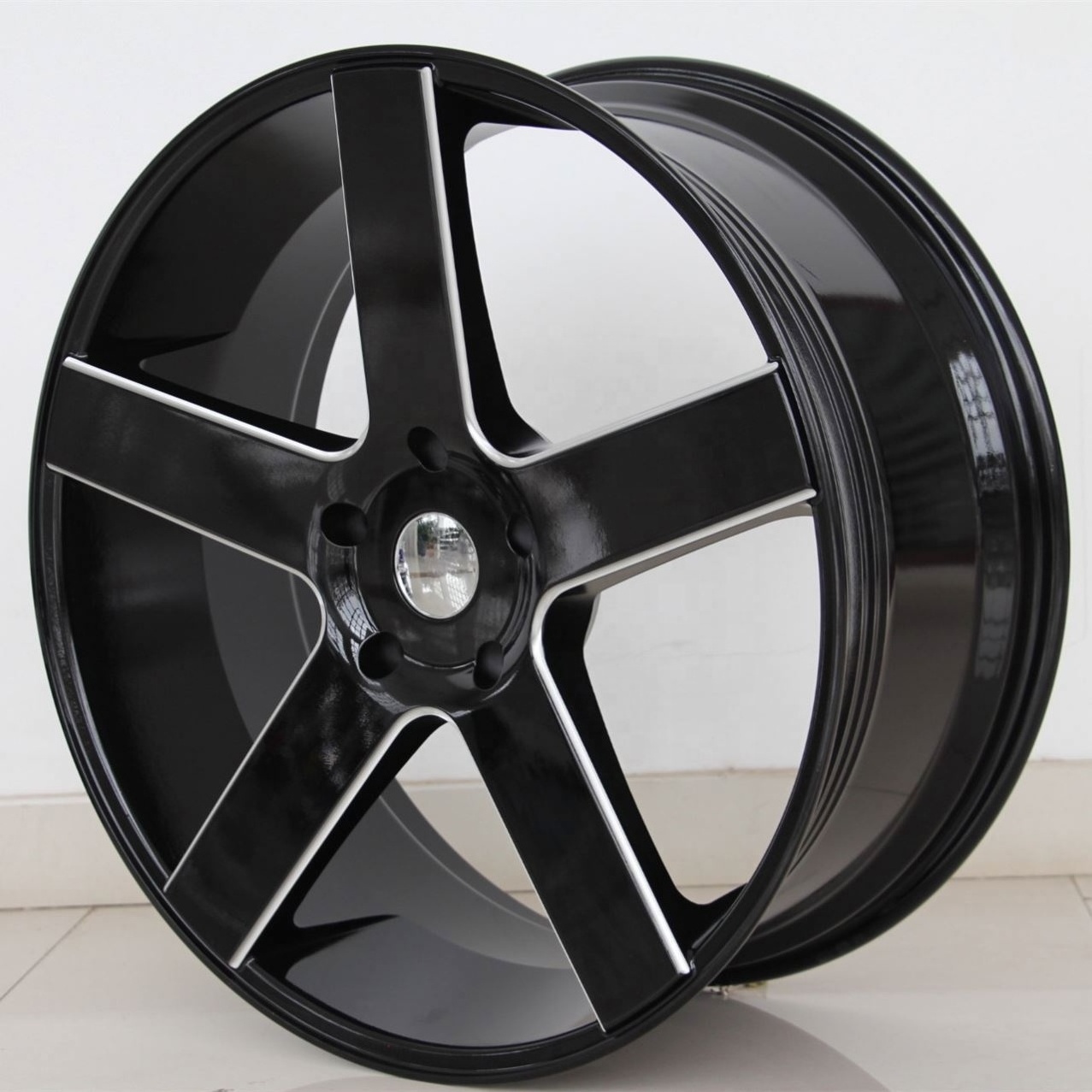 Hyper Black Big Size 22 24 Inch 5 6 Lugs Passenger Car Alloy Wheel Rims 5/6*108/110/112/114.3/115/120/120.65/127/130/139.7/135