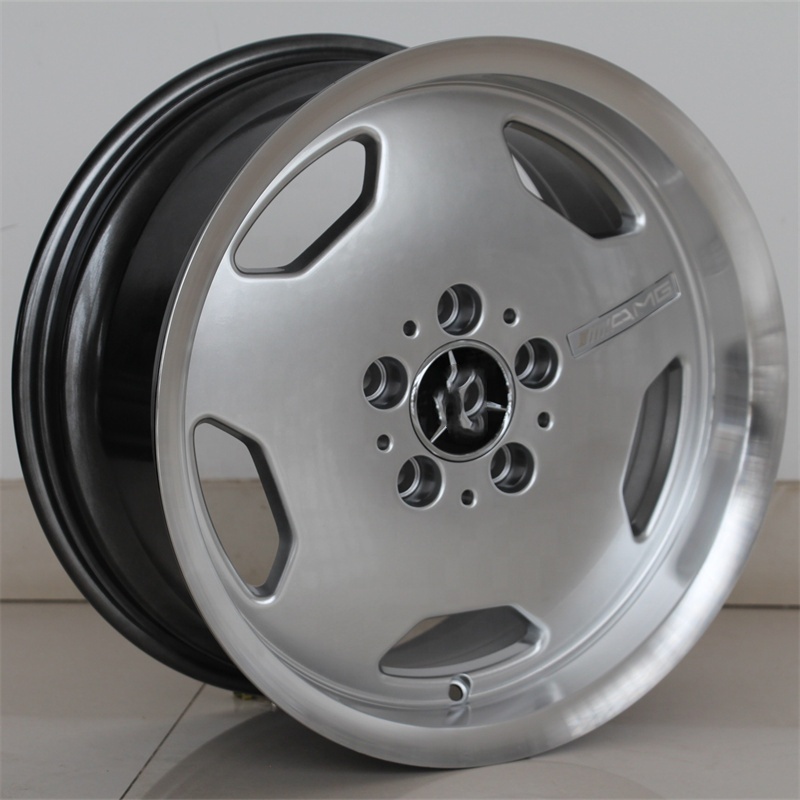 16 17 18 Inch Staggered 5X112 Pcd Deep Dish Alloy Car Wheel For Mercedes Benz Class W124