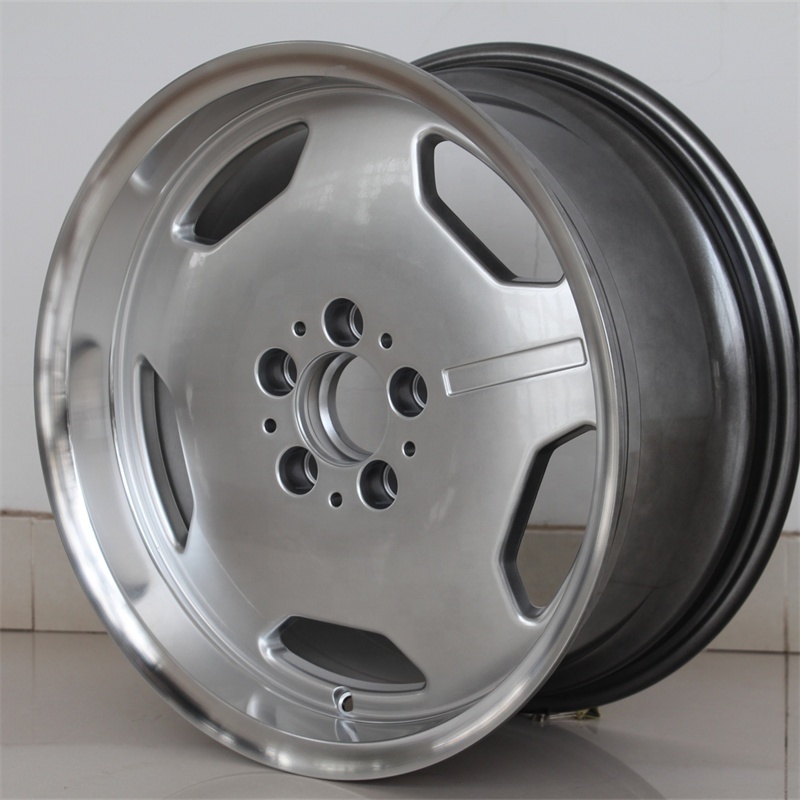 16 17 18 Inch Staggered 5X112 Pcd Deep Dish Alloy Car Wheel For Mercedes Benz Class W124