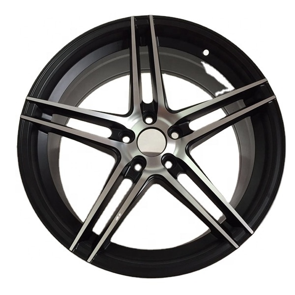 17 18 Inch 5*100/112/114.3 Alloy  Wheel Rims Five Star Light Weight TW Wossen