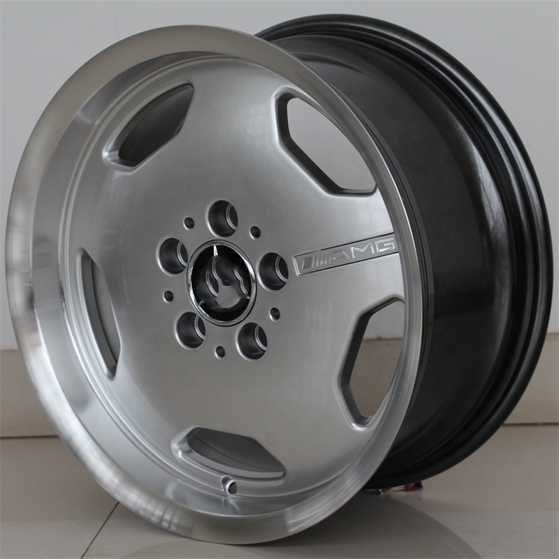 16 17 18 Inch Staggered 5X112 Pcd Deep Dish Alloy Car Wheel For Mercedes Benz Class W124