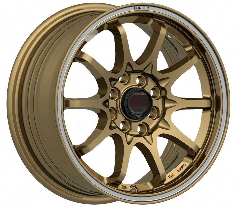 15 Inch 8 Spoke Design Alloy Wheel Rims Bronze Gold Silver Volk Racing CE28 Honda Nissan Nismo car 5*114.3 Jerry Huang Jerry Huang