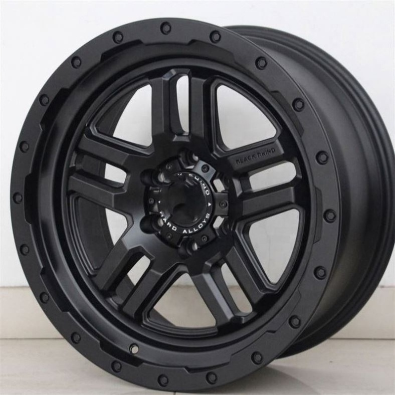 Flrocky 17*9.0 20*9.0 inch H/PCD 6*114.3/139.7 Beadlock Bead Lock Truck Wheels,Offroad Rims 17 20