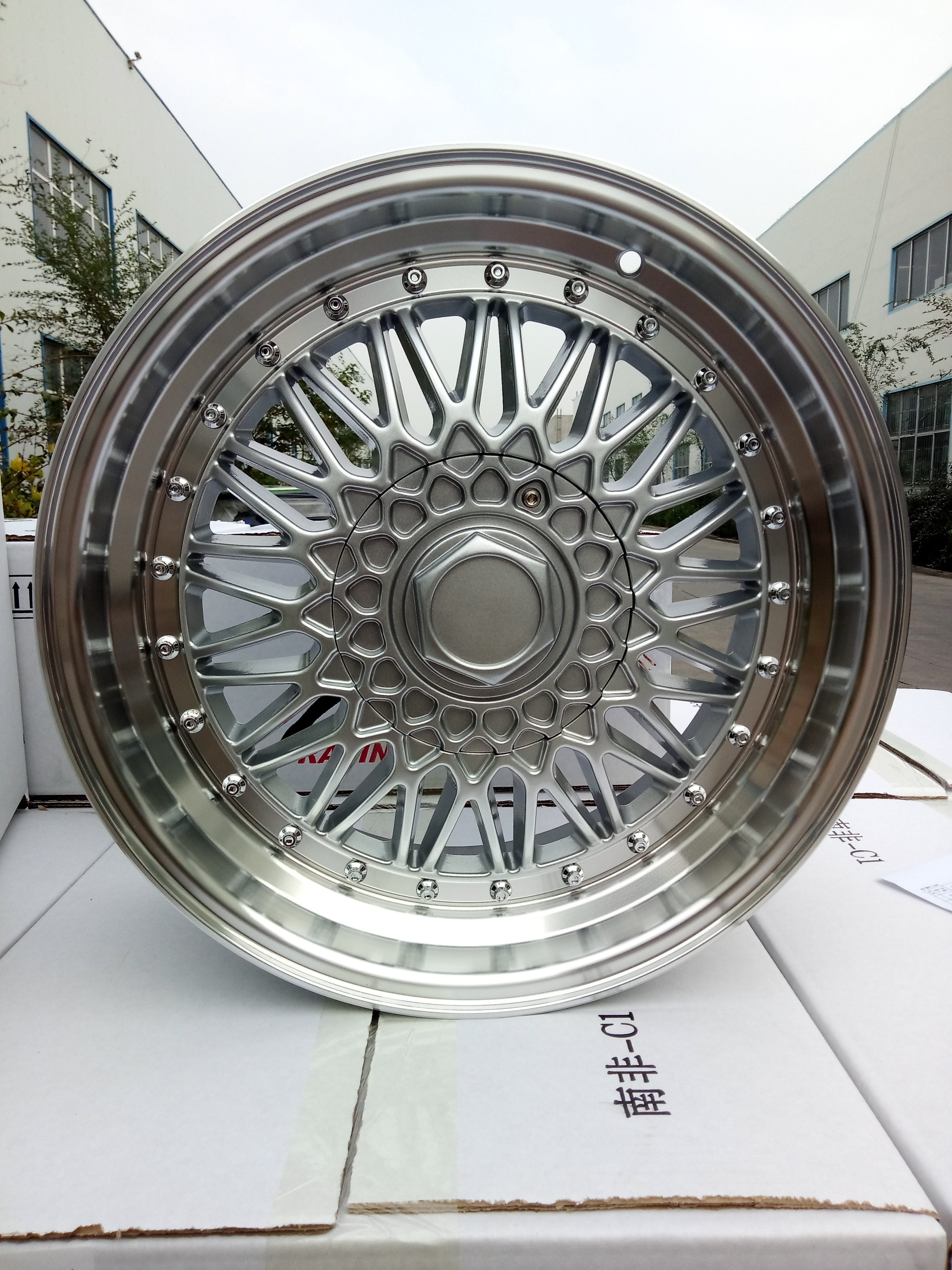 Full Size For BBS FI-R RS Chinese Manufacturer Wholesale 15 16 17 18 19 Inch Passenger Car Alloy Wheels Rims For BBS Jerry Huang